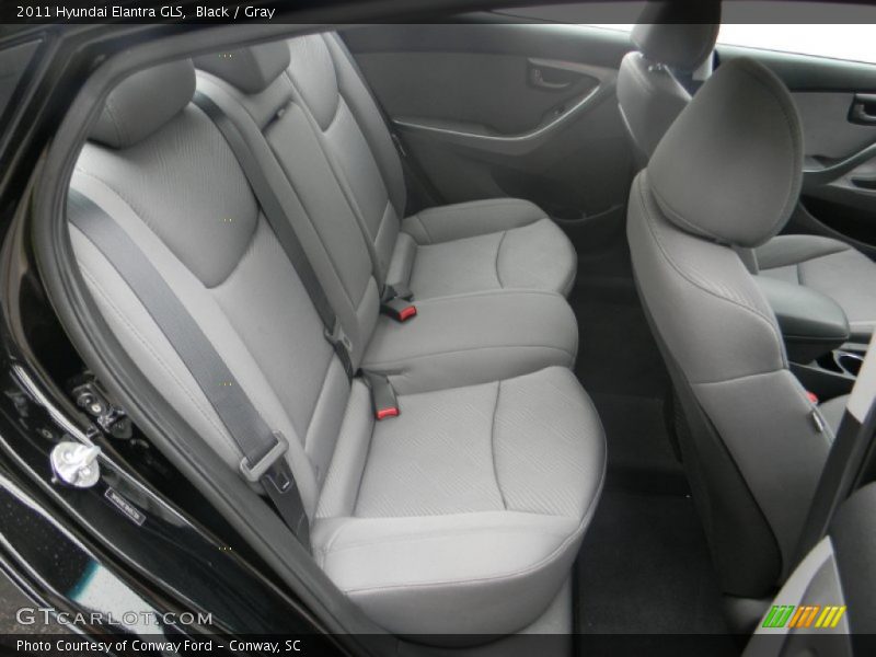 Black / Gray 2011 Hyundai Elantra GLS