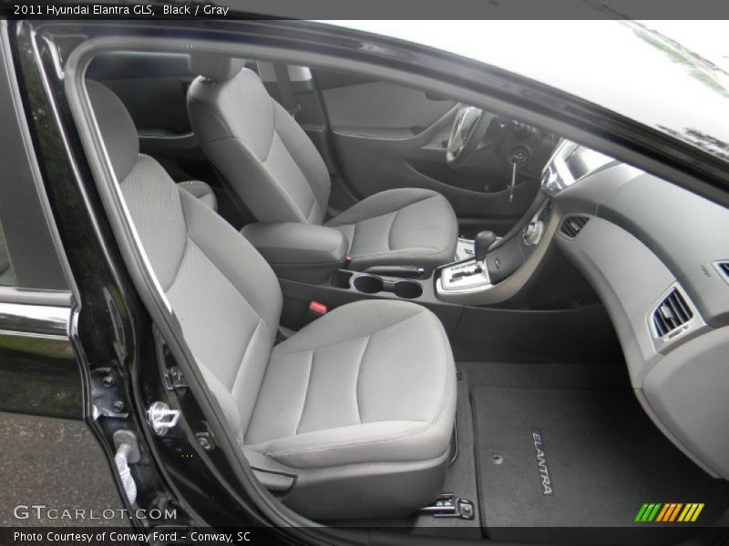 Black / Gray 2011 Hyundai Elantra GLS