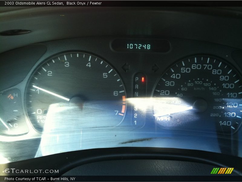 Black Onyx / Pewter 2003 Oldsmobile Alero GL Sedan