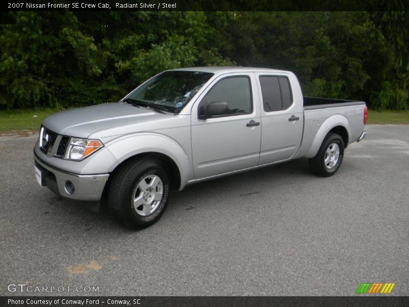 Radiant Silver / Steel 2007 Nissan Frontier SE Crew Cab