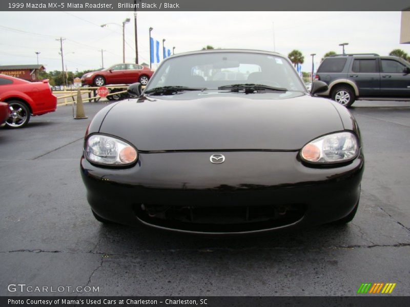 Brilliant Black / Black 1999 Mazda MX-5 Miata Roadster