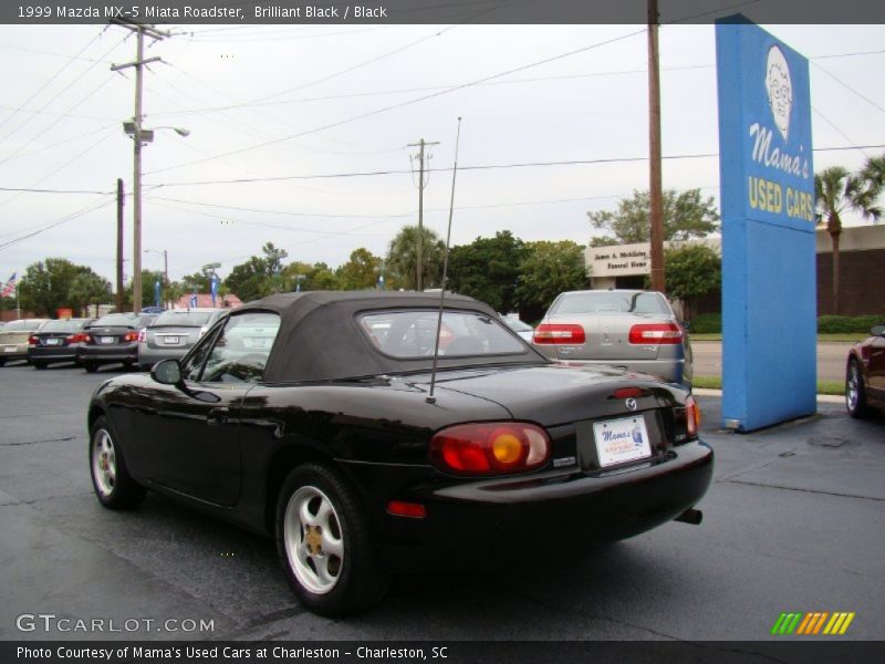 Brilliant Black / Black 1999 Mazda MX-5 Miata Roadster