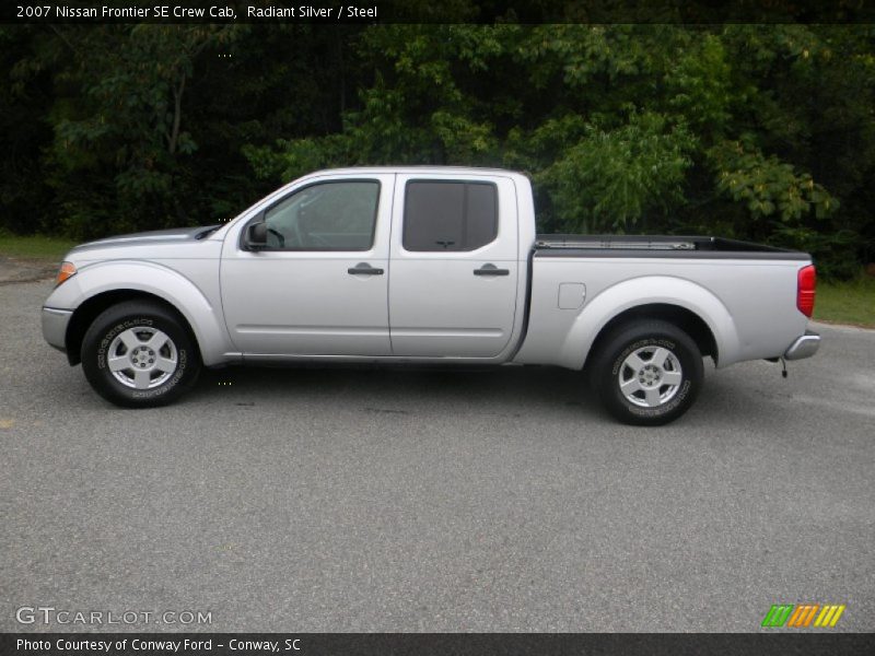 Radiant Silver / Steel 2007 Nissan Frontier SE Crew Cab