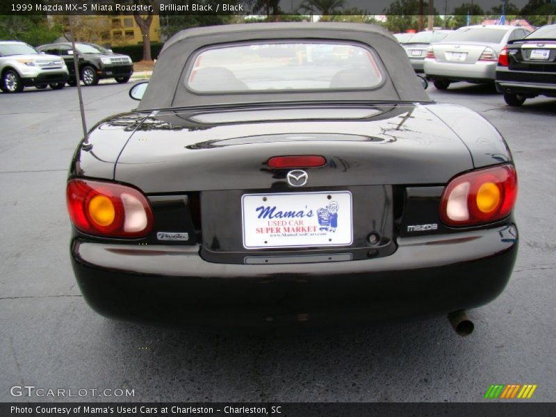 Brilliant Black / Black 1999 Mazda MX-5 Miata Roadster
