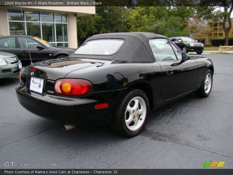 Brilliant Black / Black 1999 Mazda MX-5 Miata Roadster