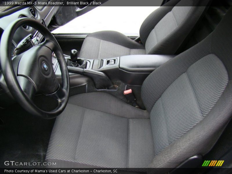 Brilliant Black / Black 1999 Mazda MX-5 Miata Roadster