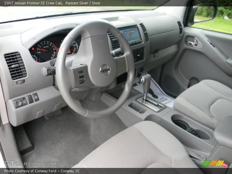 Radiant Silver / Steel 2007 Nissan Frontier SE Crew Cab