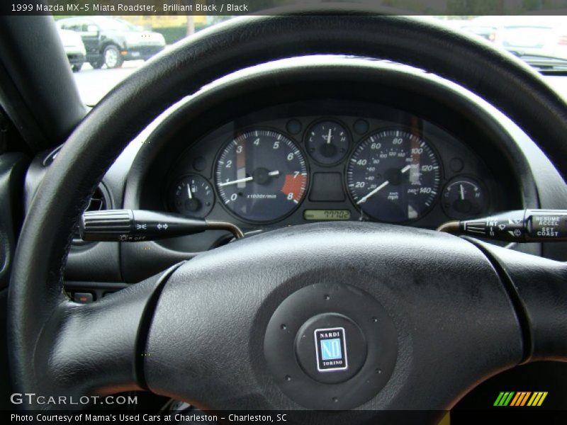 Brilliant Black / Black 1999 Mazda MX-5 Miata Roadster