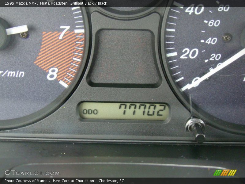 Brilliant Black / Black 1999 Mazda MX-5 Miata Roadster