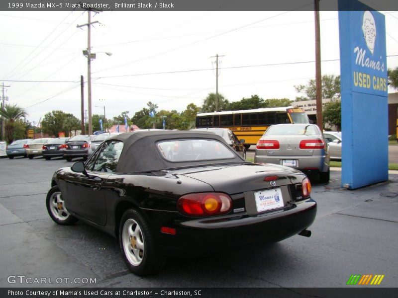 Brilliant Black / Black 1999 Mazda MX-5 Miata Roadster