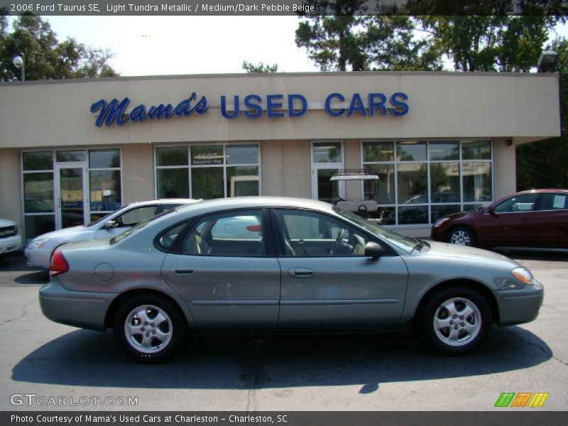 Light Tundra Metallic / Medium/Dark Pebble Beige 2006 Ford Taurus SE