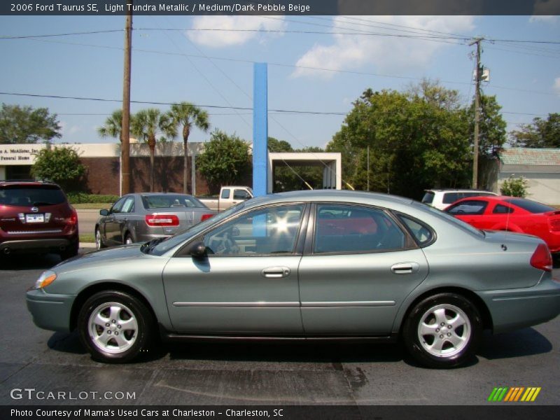 Light Tundra Metallic / Medium/Dark Pebble Beige 2006 Ford Taurus SE