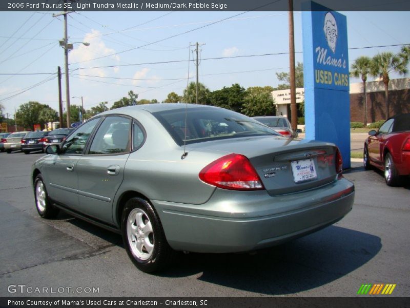 Light Tundra Metallic / Medium/Dark Pebble Beige 2006 Ford Taurus SE