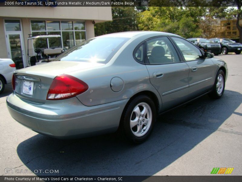Light Tundra Metallic / Medium/Dark Pebble Beige 2006 Ford Taurus SE