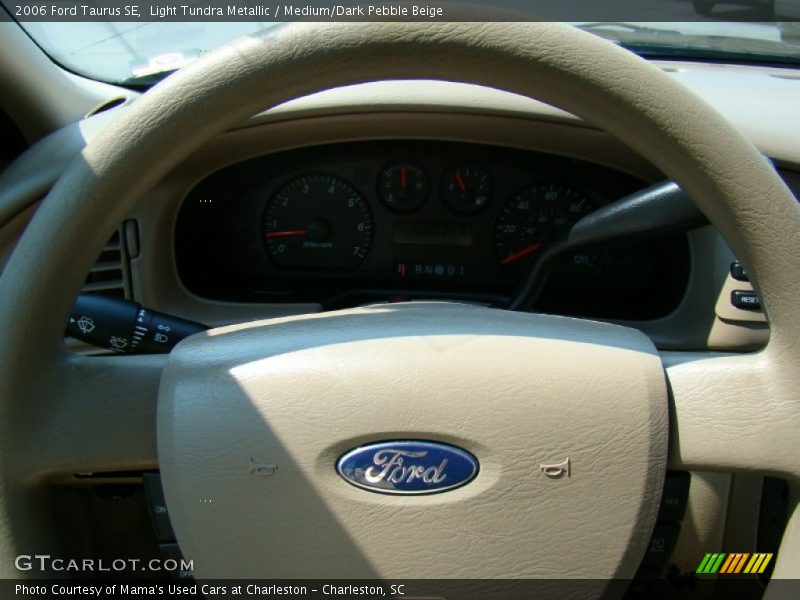 Light Tundra Metallic / Medium/Dark Pebble Beige 2006 Ford Taurus SE