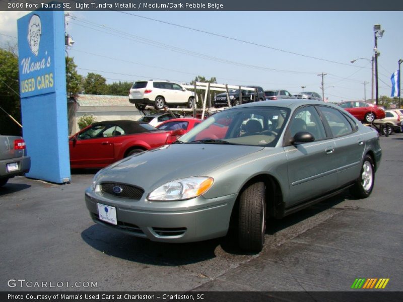 Light Tundra Metallic / Medium/Dark Pebble Beige 2006 Ford Taurus SE