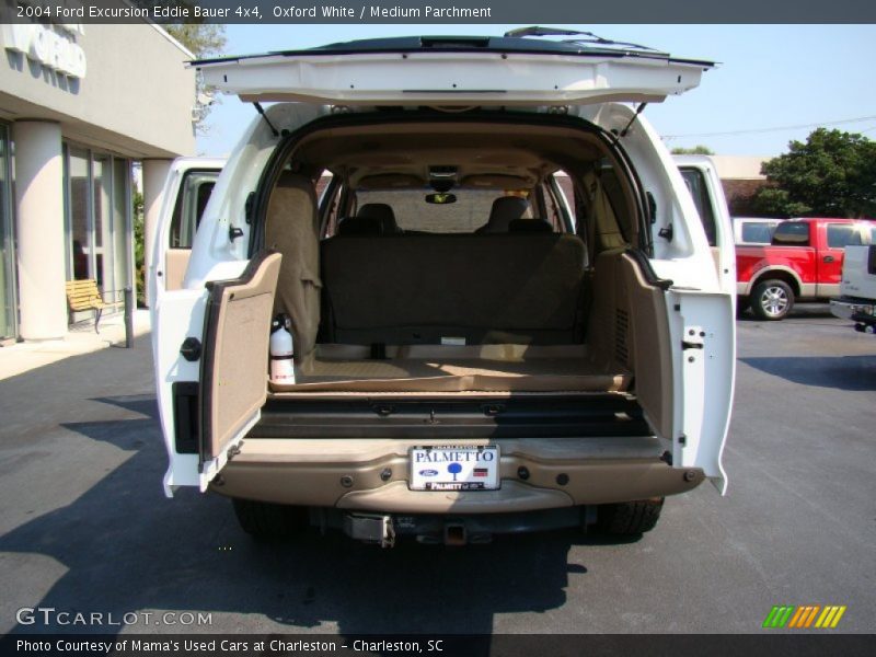 Oxford White / Medium Parchment 2004 Ford Excursion Eddie Bauer 4x4