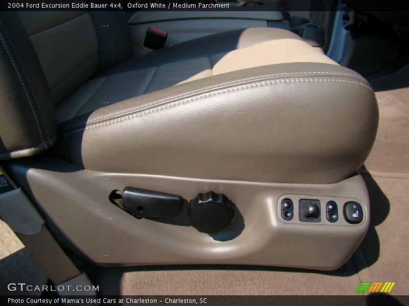 Oxford White / Medium Parchment 2004 Ford Excursion Eddie Bauer 4x4