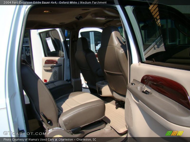 Oxford White / Medium Parchment 2004 Ford Excursion Eddie Bauer 4x4