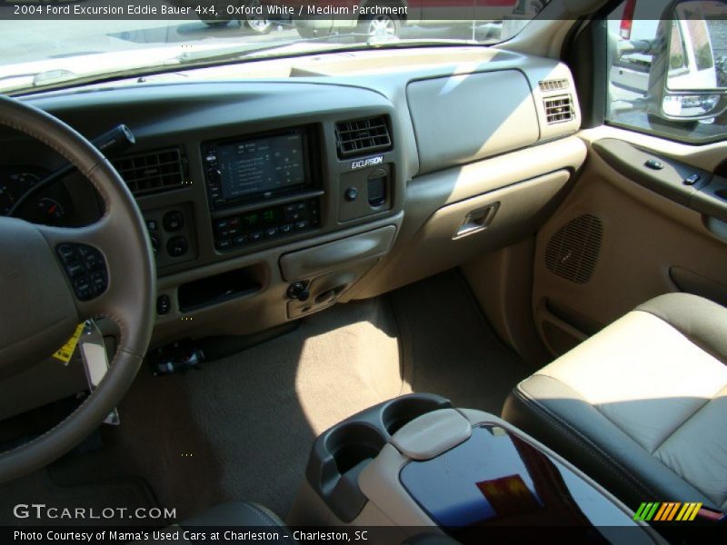 Oxford White / Medium Parchment 2004 Ford Excursion Eddie Bauer 4x4
