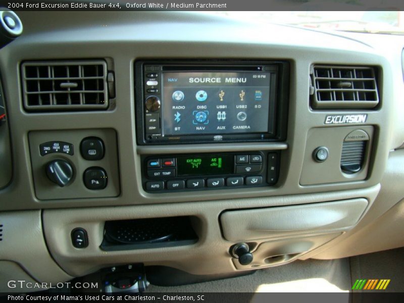 Oxford White / Medium Parchment 2004 Ford Excursion Eddie Bauer 4x4