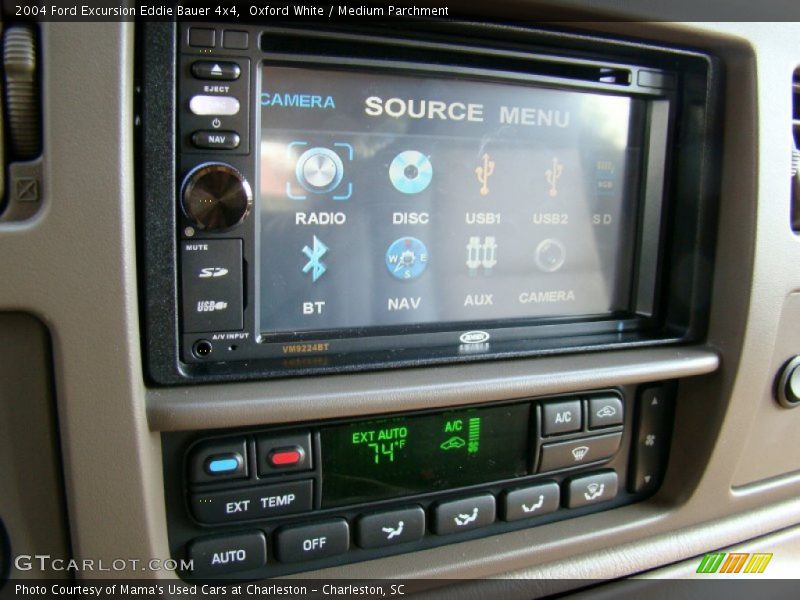 Oxford White / Medium Parchment 2004 Ford Excursion Eddie Bauer 4x4