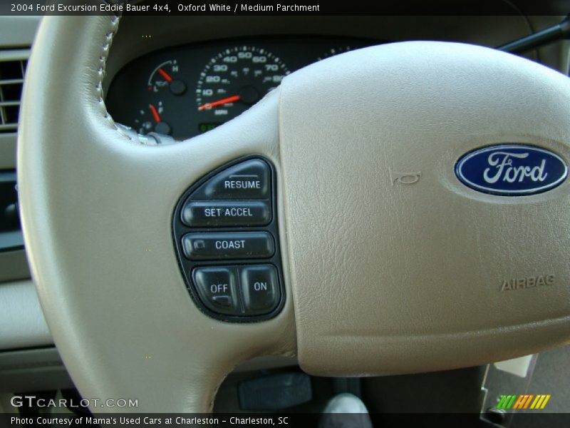 Oxford White / Medium Parchment 2004 Ford Excursion Eddie Bauer 4x4