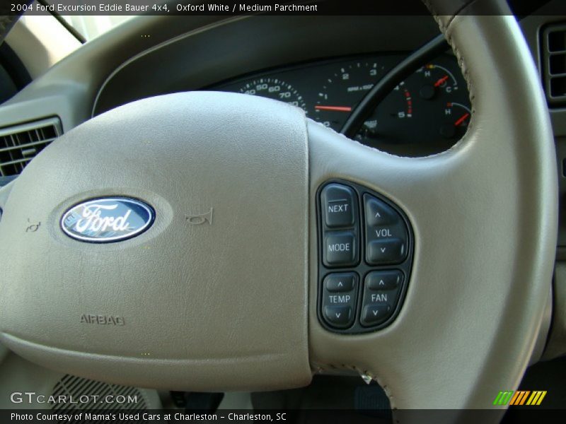 Oxford White / Medium Parchment 2004 Ford Excursion Eddie Bauer 4x4