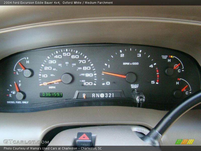  2004 Excursion Eddie Bauer 4x4 Eddie Bauer 4x4 Gauges