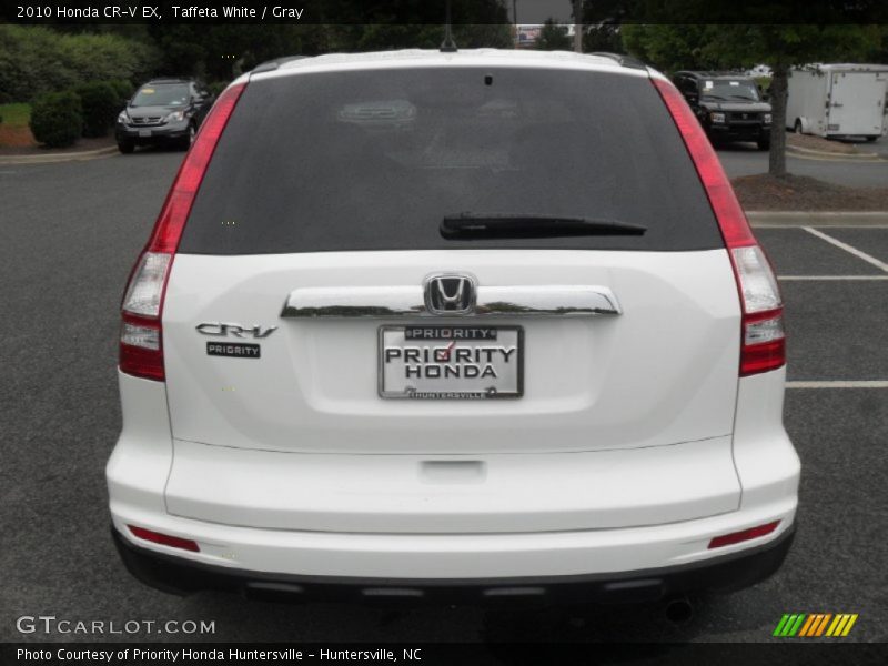 Taffeta White / Gray 2010 Honda CR-V EX