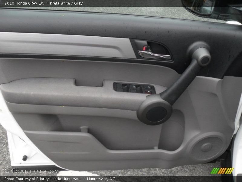 Taffeta White / Gray 2010 Honda CR-V EX