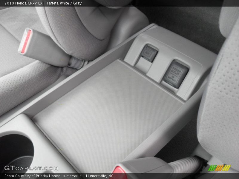 Taffeta White / Gray 2010 Honda CR-V EX