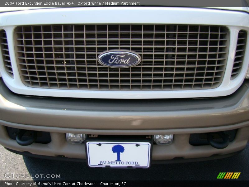 Oxford White / Medium Parchment 2004 Ford Excursion Eddie Bauer 4x4