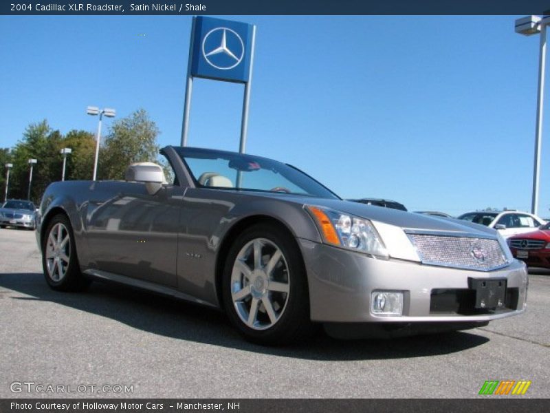 Satin Nickel / Shale 2004 Cadillac XLR Roadster