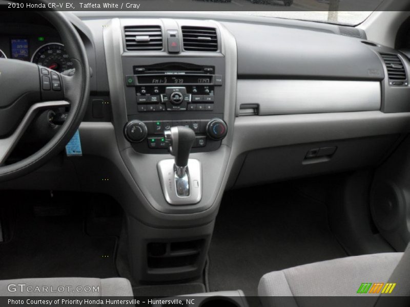 Taffeta White / Gray 2010 Honda CR-V EX