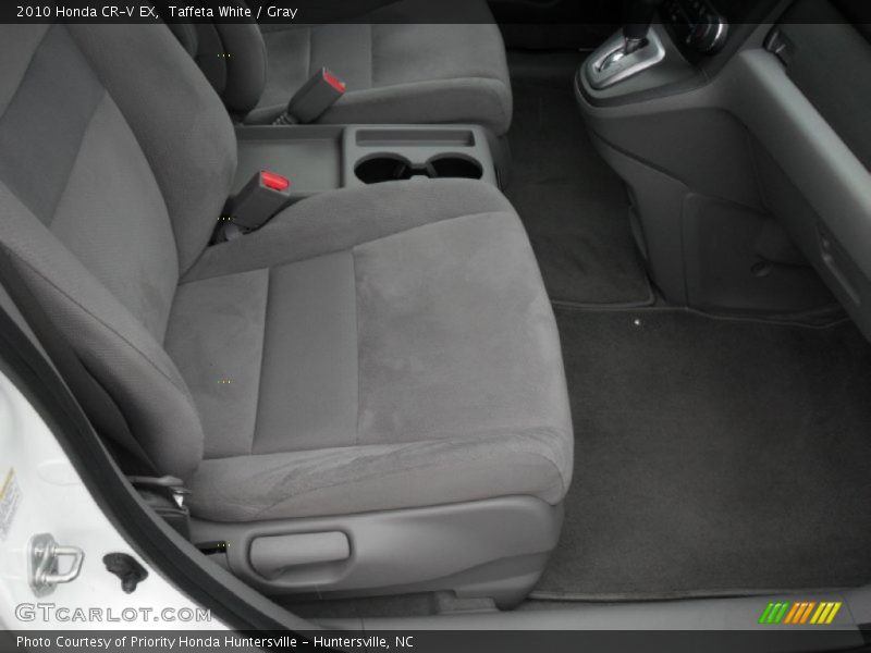 Taffeta White / Gray 2010 Honda CR-V EX