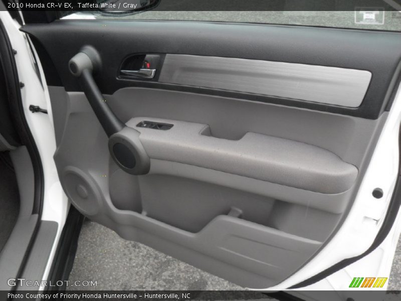 Taffeta White / Gray 2010 Honda CR-V EX