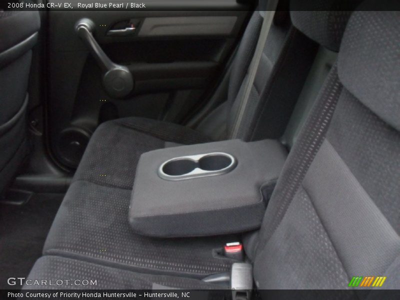 Royal Blue Pearl / Black 2008 Honda CR-V EX