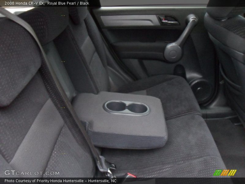 Royal Blue Pearl / Black 2008 Honda CR-V EX