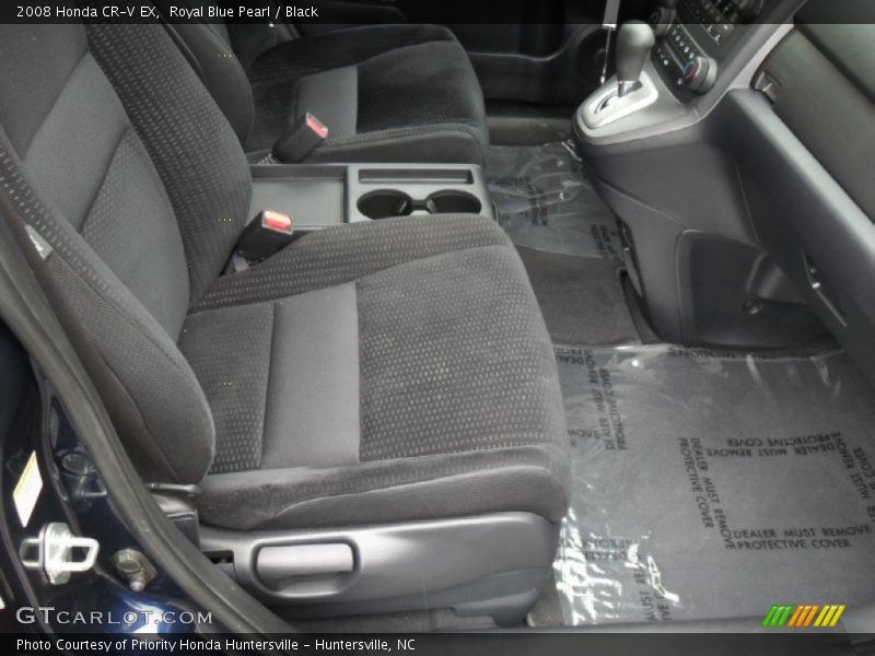 Royal Blue Pearl / Black 2008 Honda CR-V EX