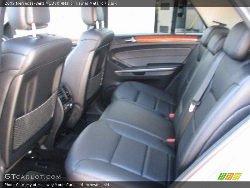 Pewter Metallic / Black 2009 Mercedes-Benz ML 350 4Matic