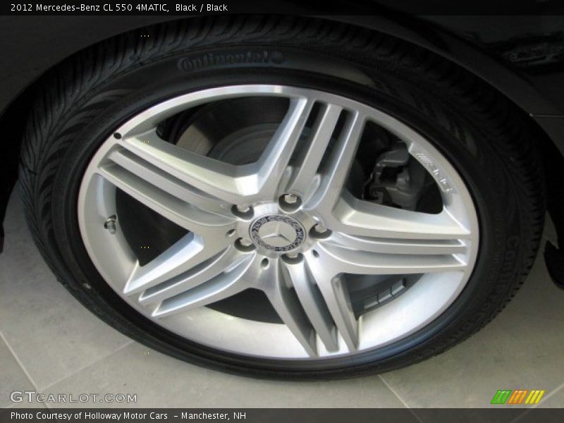 Black / Black 2012 Mercedes-Benz CL 550 4MATIC