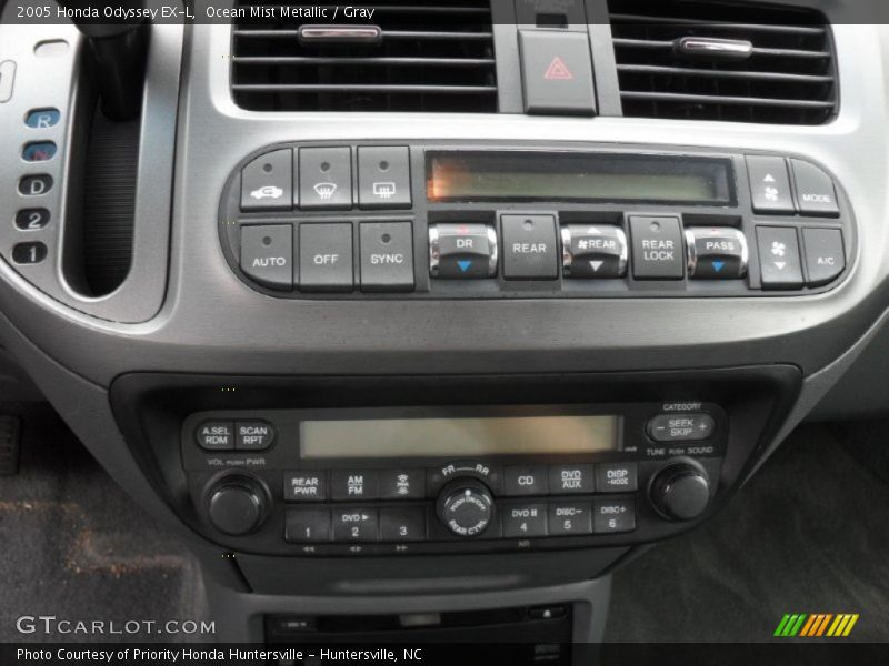 Ocean Mist Metallic / Gray 2005 Honda Odyssey EX-L