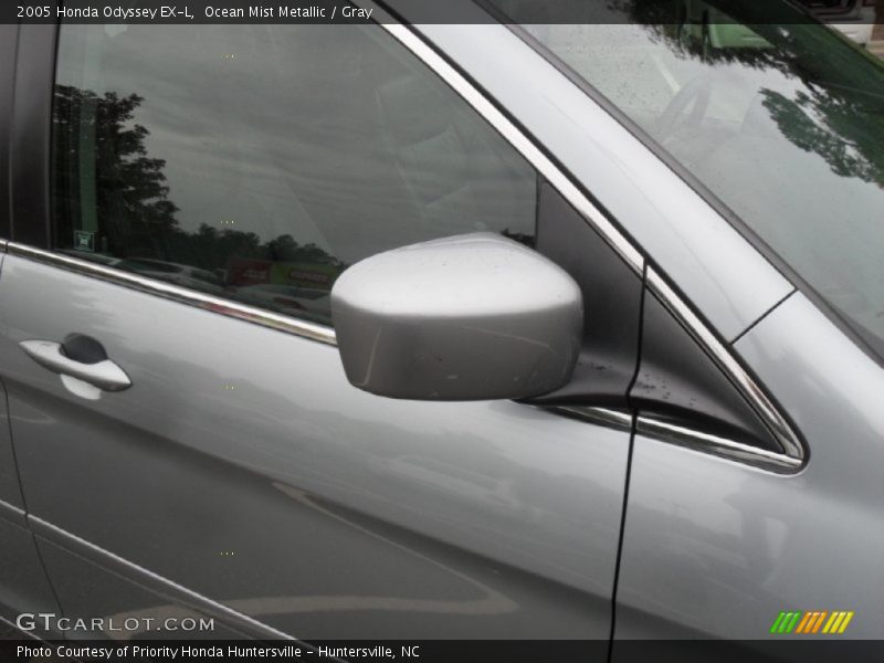 Ocean Mist Metallic / Gray 2005 Honda Odyssey EX-L