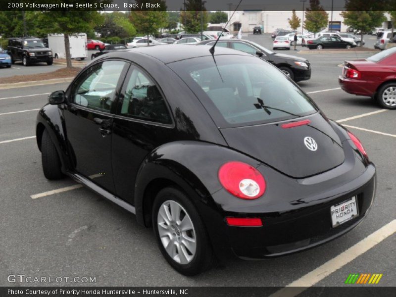 Black / Black 2008 Volkswagen New Beetle S Coupe