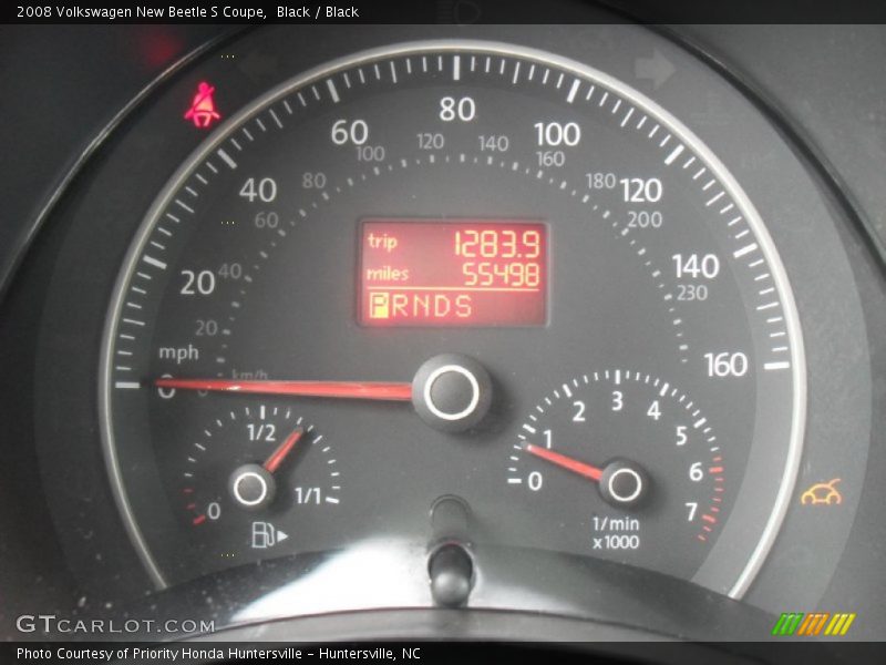  2008 New Beetle S Coupe S Coupe Gauges