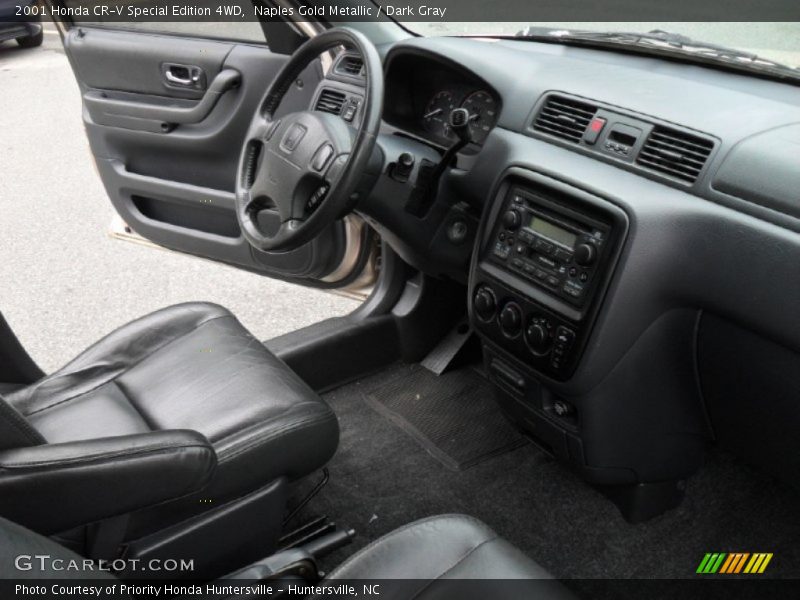 Naples Gold Metallic / Dark Gray 2001 Honda CR-V Special Edition 4WD