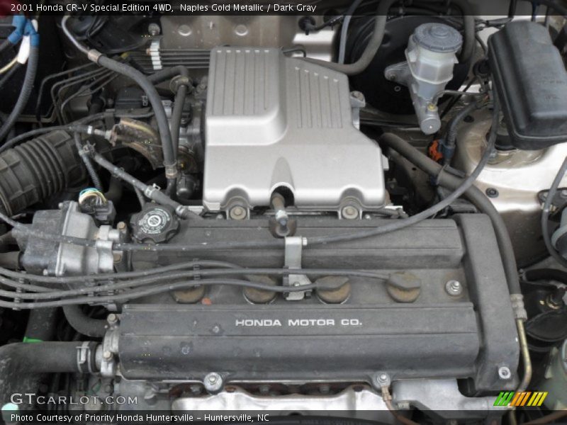  2001 CR-V Special Edition 4WD Engine - 2.0 Liter DOHC 16-Valve 4 Cylinder