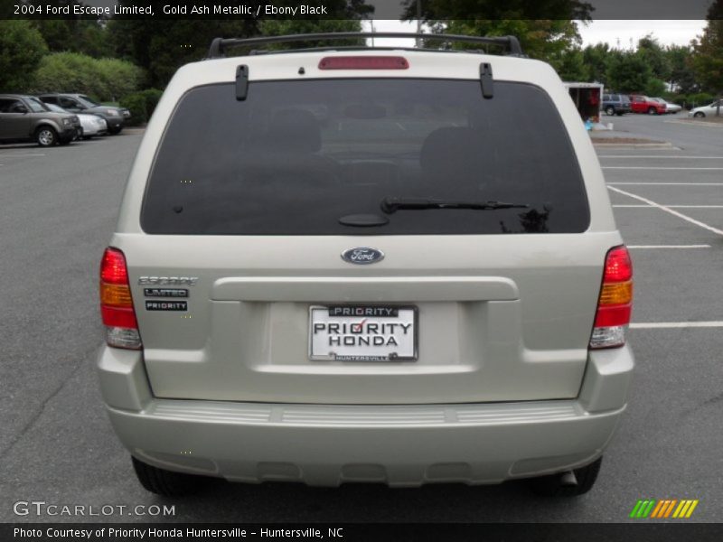 Gold Ash Metallic / Ebony Black 2004 Ford Escape Limited