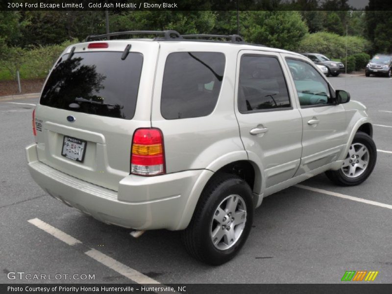 Gold Ash Metallic / Ebony Black 2004 Ford Escape Limited